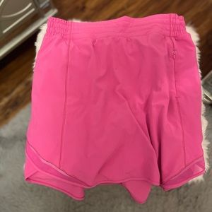 Lululemon Hotty Hot High-Rise Skirt *Long (Sonic Pink).